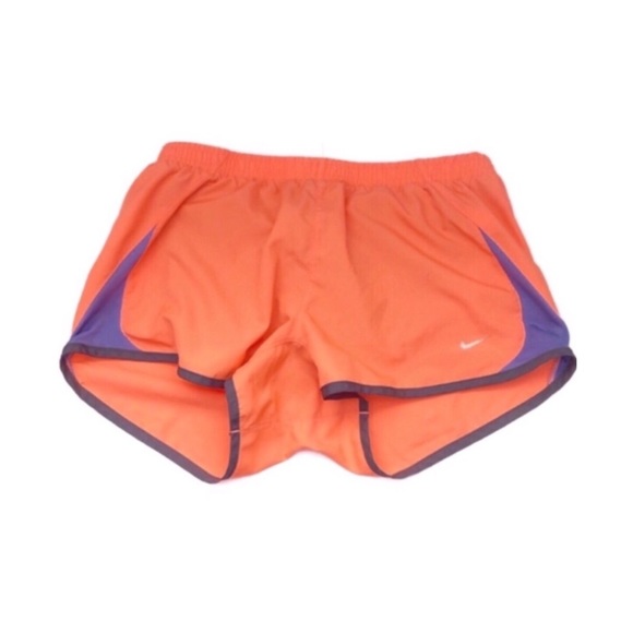 NIKE | TEMPO DRI-FIT ORANGE & PURPLE SHORTS - Picture 1 of 7